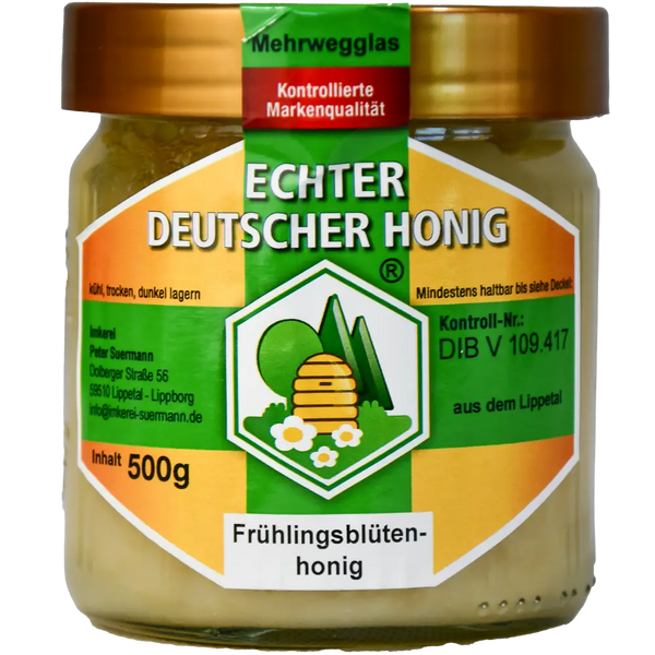500g Glas Frühlingsblütenhonig