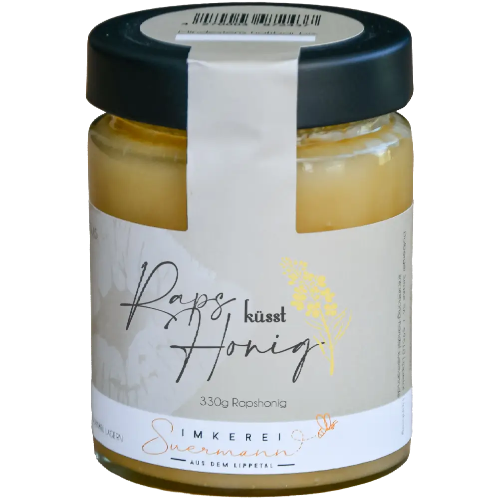 Rapshonig im 330g Glas